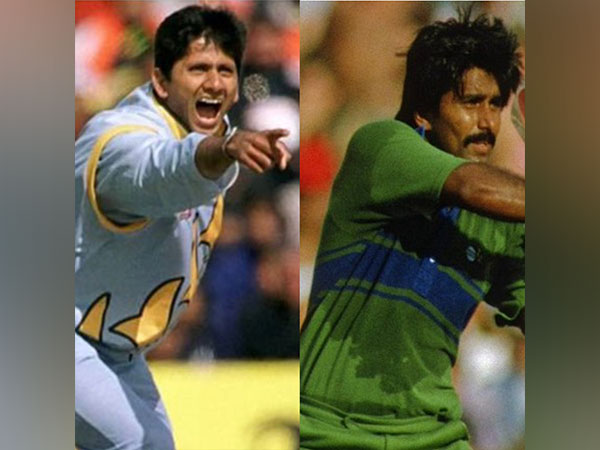 Venkatesh Prasad and Javed Miandad (Photo: Twitter)