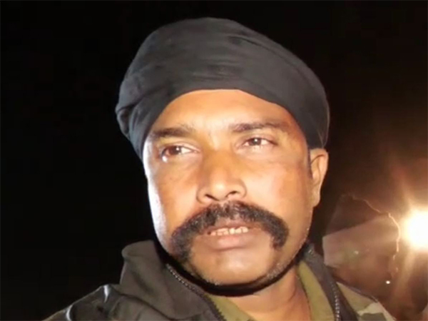 Forest staff of Golaghat district, Assam Saiful Rahman (Photo/ANI) 