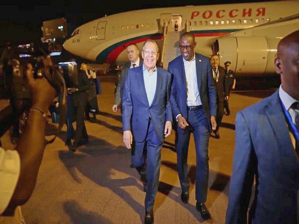 Minister of Foreign Affairs (MFA) Sergei Lavrov arrived at Mali (Image Credit: Twitter/ @mfa_russia)