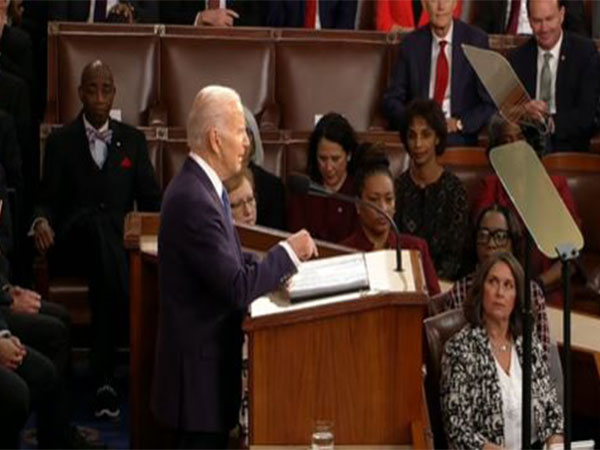 US President Joe Biden addressing Congress at State of the Union address. (Photo Credit - White House)