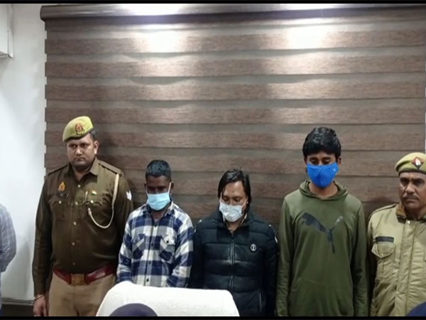 Three arrested from the Babu Wasim Gang (Photo/ANI)