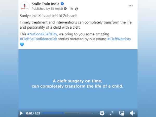Smile Train India launches the #CleftSeConfidenceTak campaign on National Cleft Day