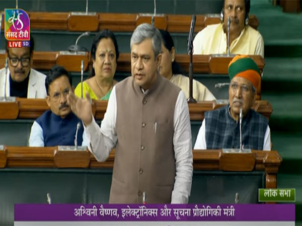 Union Minister Ashwini Vaishnaw (Photo: Sansad TV)