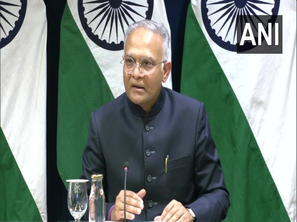 Ministry of External Affairs Secretary (West) Sanjay Verma (Photo/ANI)