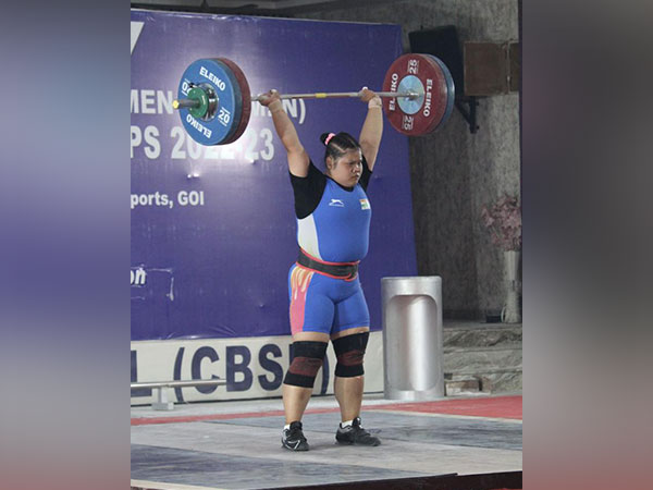 Weightlifter Martina Devi (Image: MYAS/SAI media)