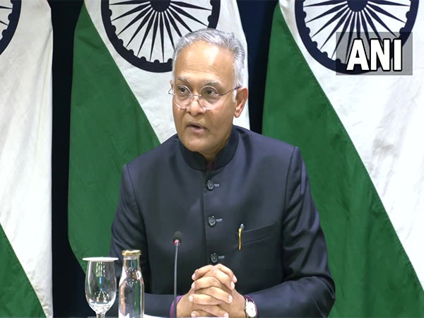 Ministry of External Affairs Secretary (West) Sanjay Verma (Photo/ANI)