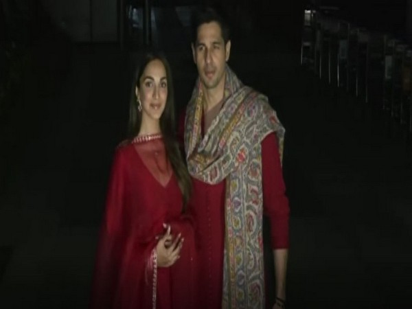 Sidharth Malhotra and Kiara Advani (ANI Photos)