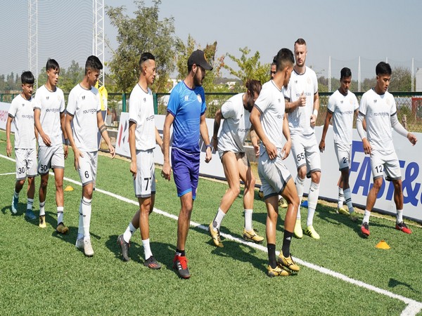 RoundGlass Punjab FC team practice session (Image: AIFF)