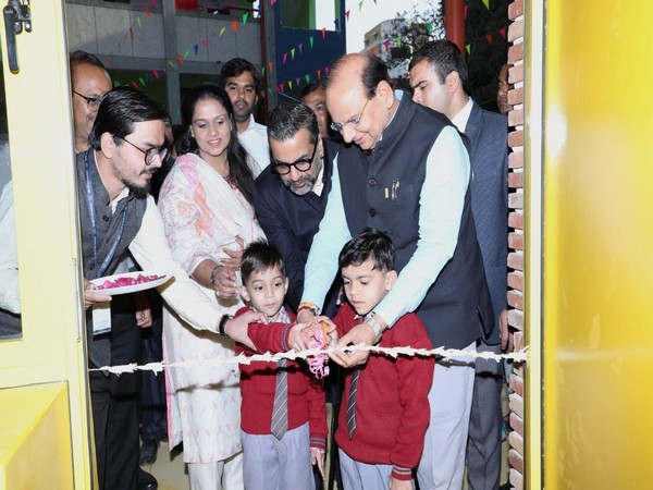 Delhi LG VK Saxena during the inauguration event (Photo/ANI)