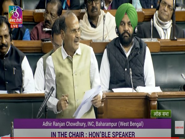 Congress leader Adhir Ranjan Chowdhury (Photo:Sansad TV)