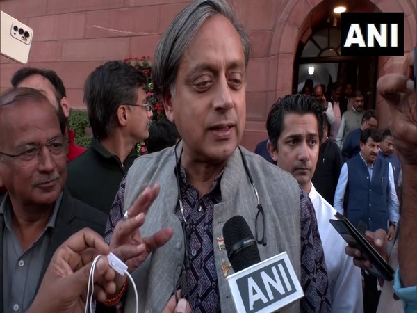 Congress MP Shashi Tharoor. (Photo/ANI)
