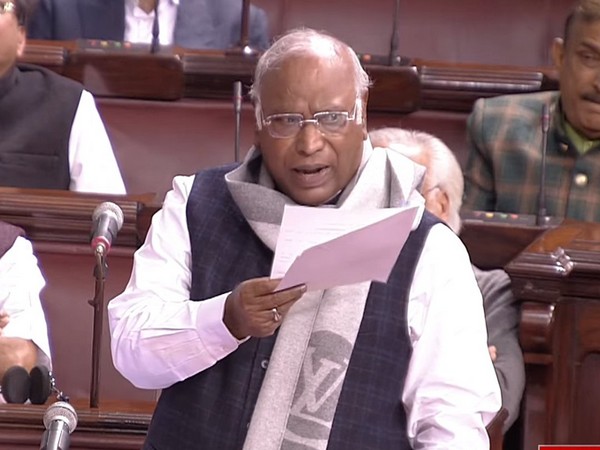 Leader of Opposition in Rajya Sabha Mallikarjun Kharge (Photo/ANI) 