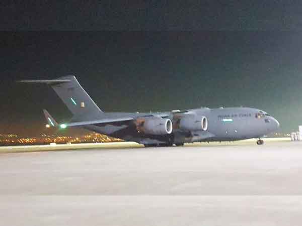 Sixth 'Operation Dost' flight reaches Turkey. (Photo/ANI)