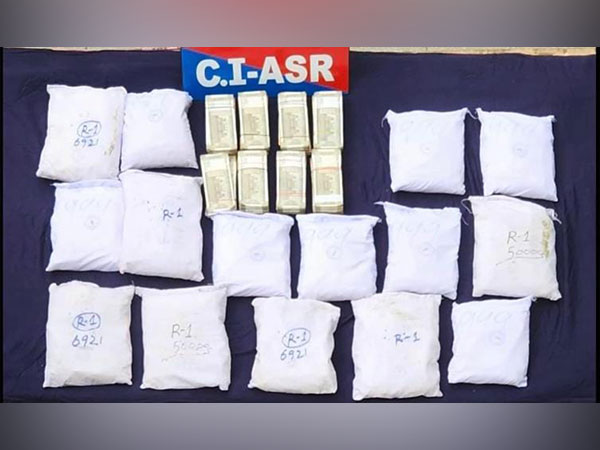 15 kgs of heroin seized by Punjab police
