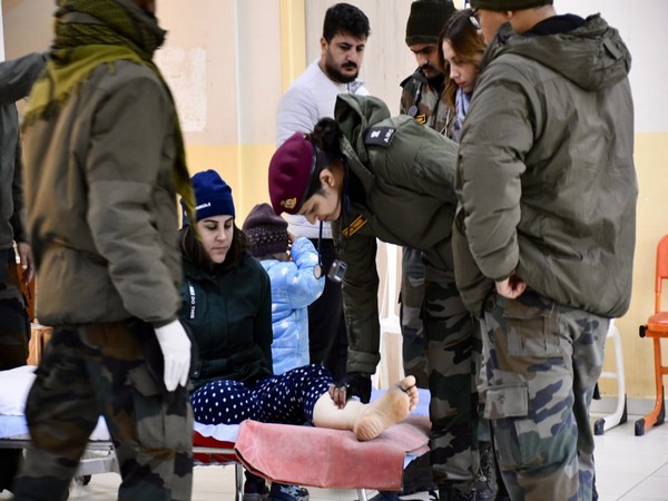 Indian army's field hospital in Turkey's Hatay (Source: Twitter/@DrSJaishankar)