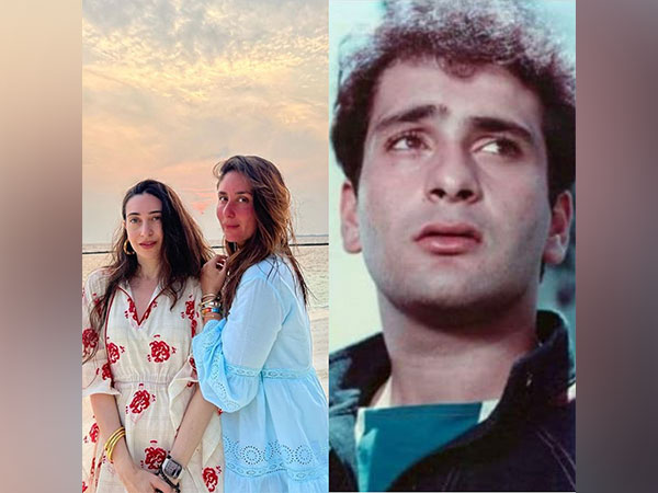 Kareena Kapoor with Karisma Kapoor, Rajiv Kapoor (Image source: Instagram)