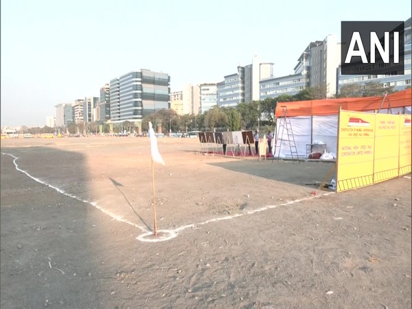 Visual from the construction work at Vikhroli (Photo/ANI) 