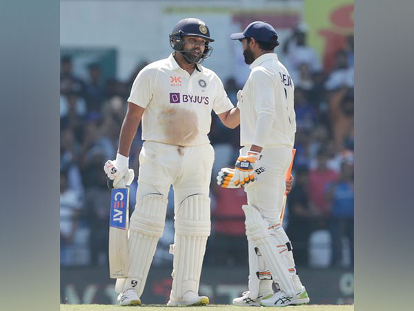 India captain Rohit Sharma and Ravindra Jadeja (Photo: BCCI/ Twitter)