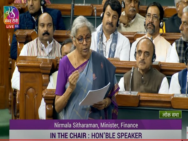 Union Finance Minister Nirmala Sitharaman (Photo:Sansad TV)
