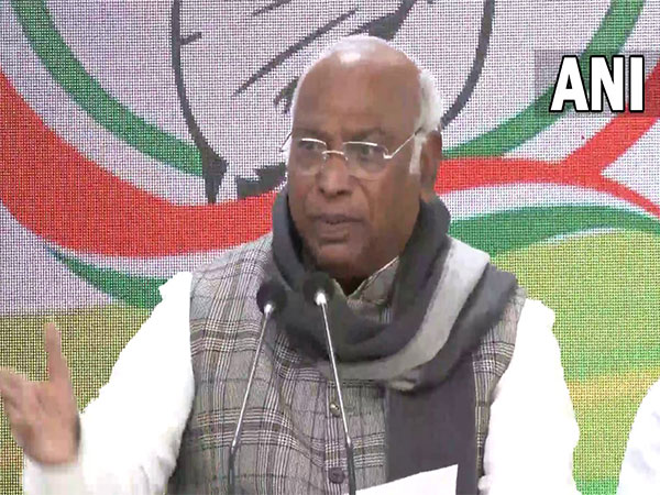Congress President Mallikarjun Kharge. (Photo/ANI)