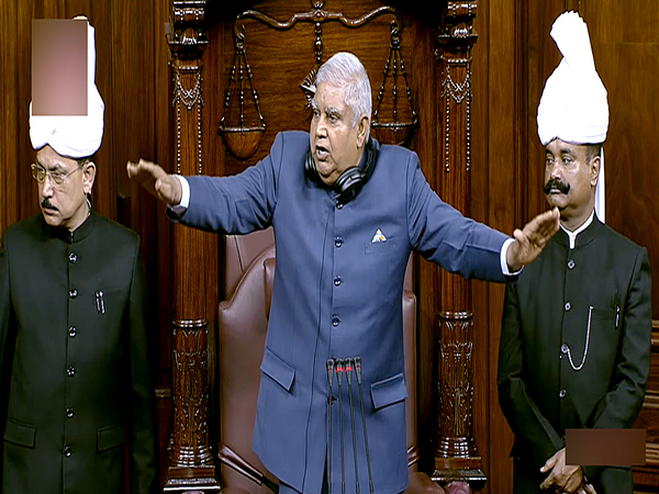 Rajya Sabha Chairman Jagdeep Dhankhar (ANI Photo/ SansadTV)