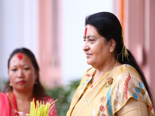 Nepal's President Bidhya Devi Bhandari. (Photo: ANI)