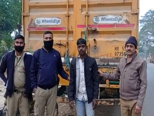 Accused Ikramul Hoque after the arrest (Photo/ANI)