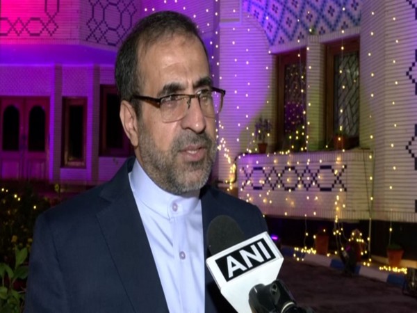 Iran's ambassador to India Iraj Ilahi speaking to ANI (Photo/ANI)