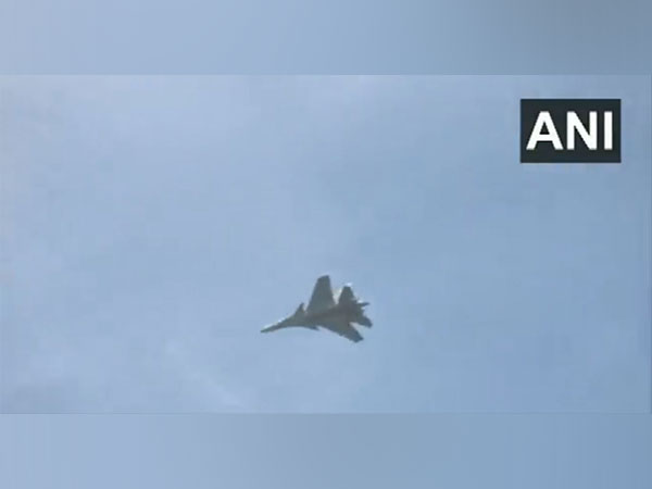 Rehearsals at the Air Force Station, Yelahanka, Bengaluru (Photo/ANI)