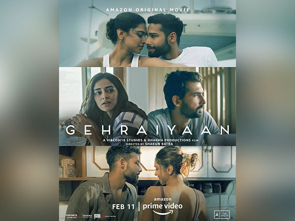 Gehraiyaan poster (Image source: Twitter)