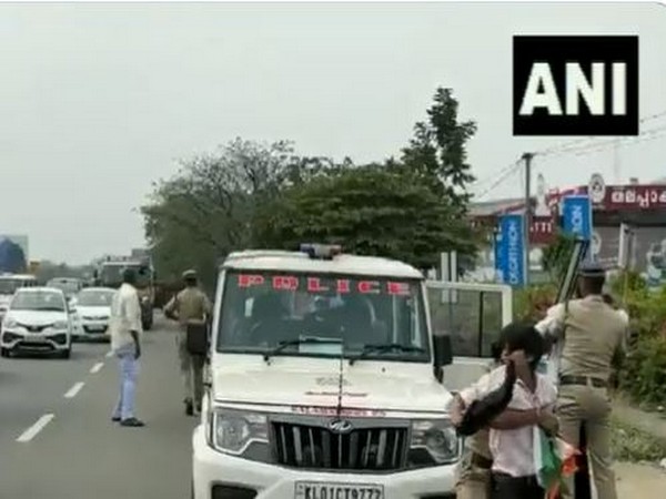 Youth Congress workers during protest in Ernakulam (File Photo/ANI)