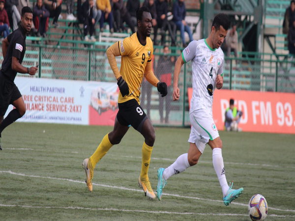 A visual from the match. (Photo- I League)