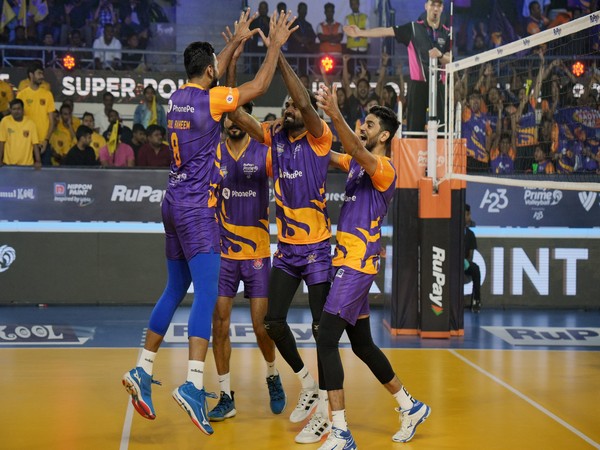 Bengaluru Torpedoes in action during Prime Volleyball League (Image: PVL)