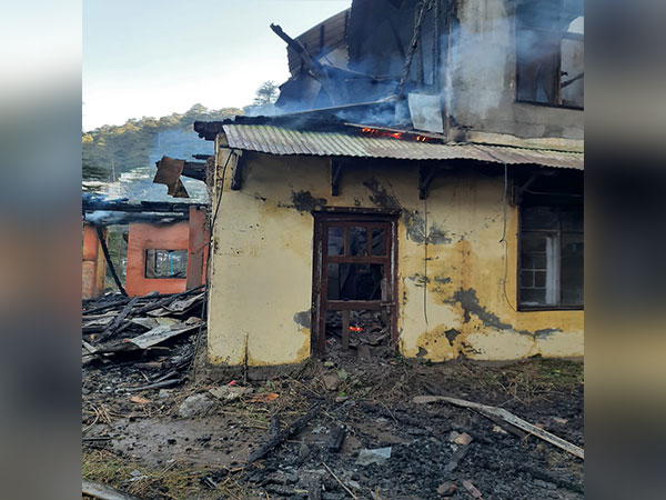 The old building near CM's official residence in Shimla (Image Credit: State Disaster Management Authority)
