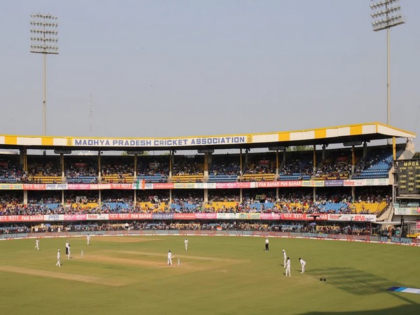 A visual from Holkar Stadium, Indore. (Photo- BCCI)
