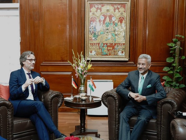Jaishankar meets German security policy adviser in New Delhi (Image Credit: Jaishankar's Twitter)