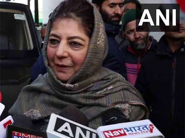 PDP chief Mehbooba Mufti (Photo/ANI)