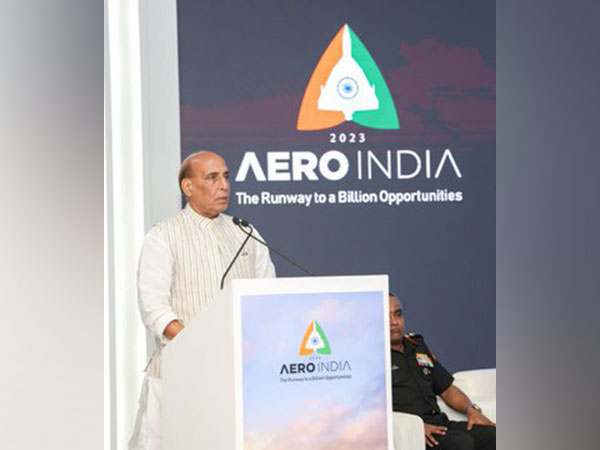 Defence Minister Rajnath Singh addressing the CEOs of local and global OEMs during a Round Table event in Bengaluru . (Photo Credit - Twitter)