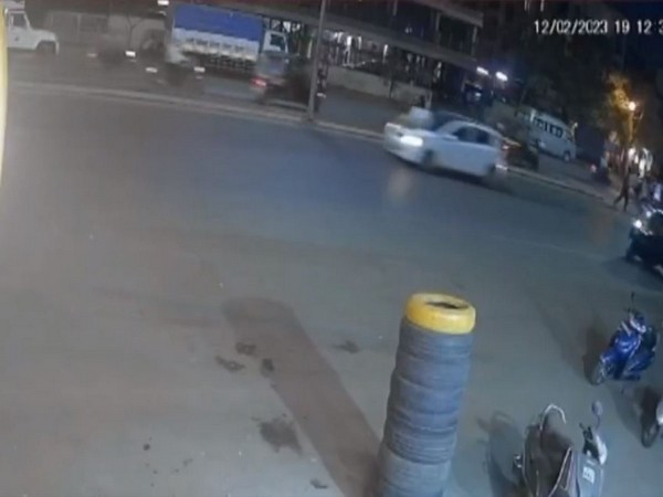 Visual of the CCTV footage