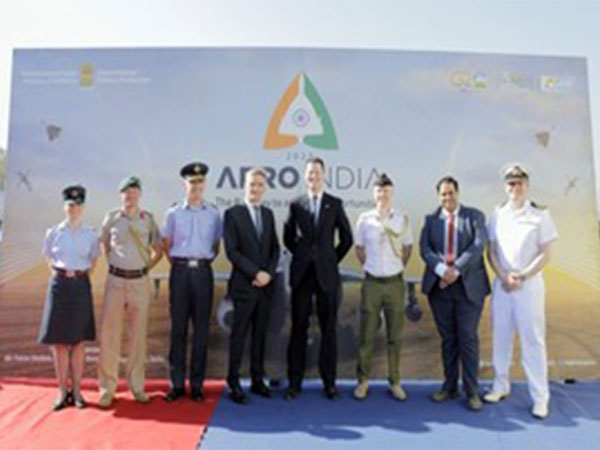 UK delegation at Aero India 2023. (Photo Credit - British High Commission)