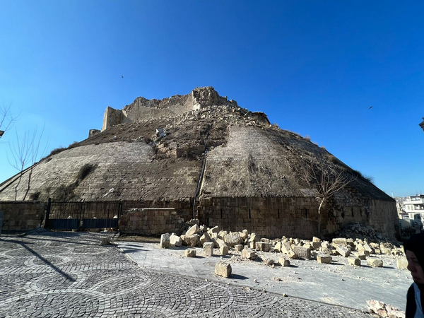 visuals of ruined 2000-year-old Gaziantep castle (Photo/ANI)