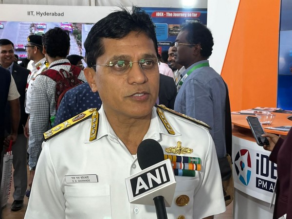 Navy Vice Chief Vice Admiral SN Ghormade (Photo/ANI)