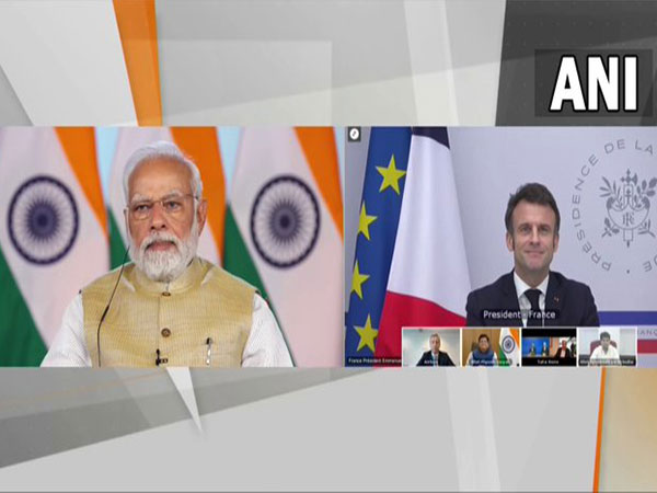 Prime Minister Narendra Modi and French President Emmanuel Macron