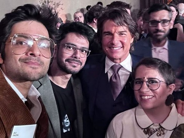 Ali Fazal, Shaunak Sen, Tom Cruise, Guneet Monga (Image Source: Instagram)