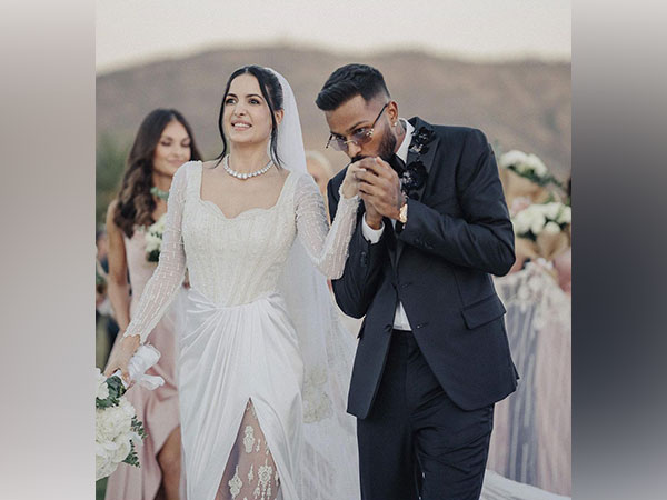 Hardik Pandya and Natasa Stankovic. (Image Source/Instagram)