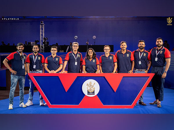 RCB Thinktank at the WPL Auction (Image: RCB)