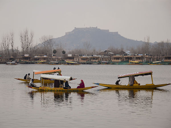 Dal Lake, in Srinagar. (ANI/pictures)