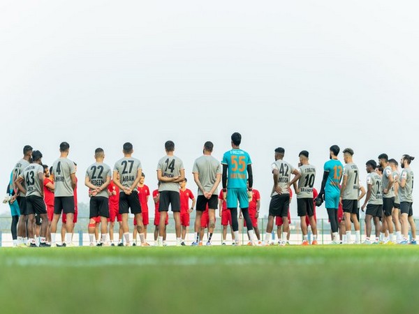 FC Goa team during practice (Photo: Twitter@FCGoaOfficial) 