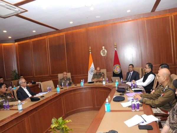 Visulas from the meeting (Photo: Assam Police Twitter)