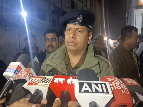 SSP Hemraj Meena, Moradabad (Photo:ANI)